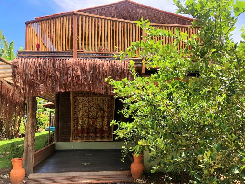 Κήπος έξω από το Vila dos Jasmins Casa