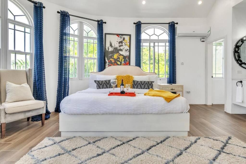 Posezení v ubytování Mosaic luxury Villa