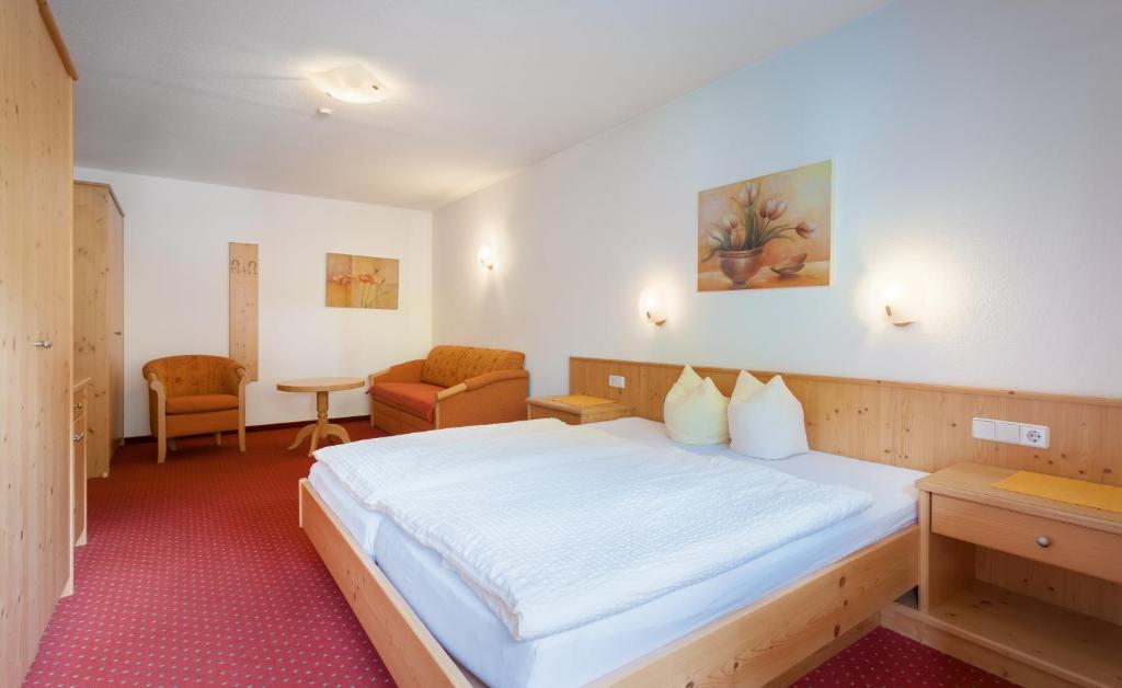 Postel nebo postele na pokoji v ubytování Amtshaus