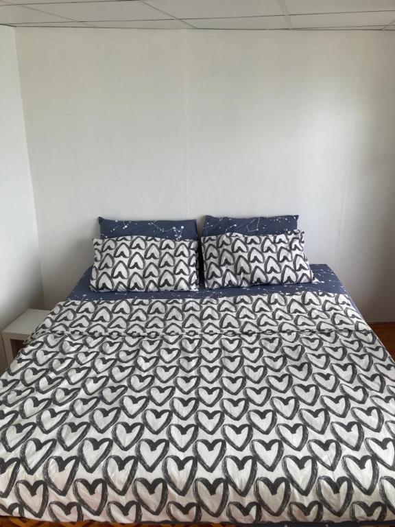 Postel nebo postele na pokoji v ubytování Baan na home stay