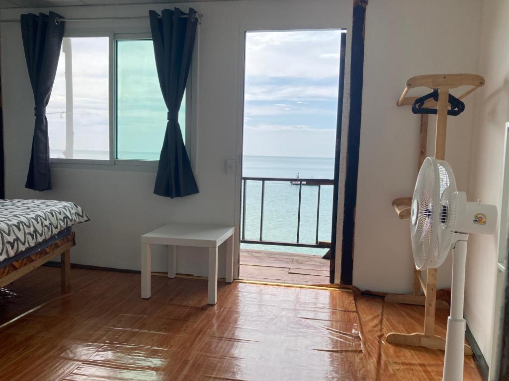 Postel nebo postele na pokoji v ubytování Baan na home stay