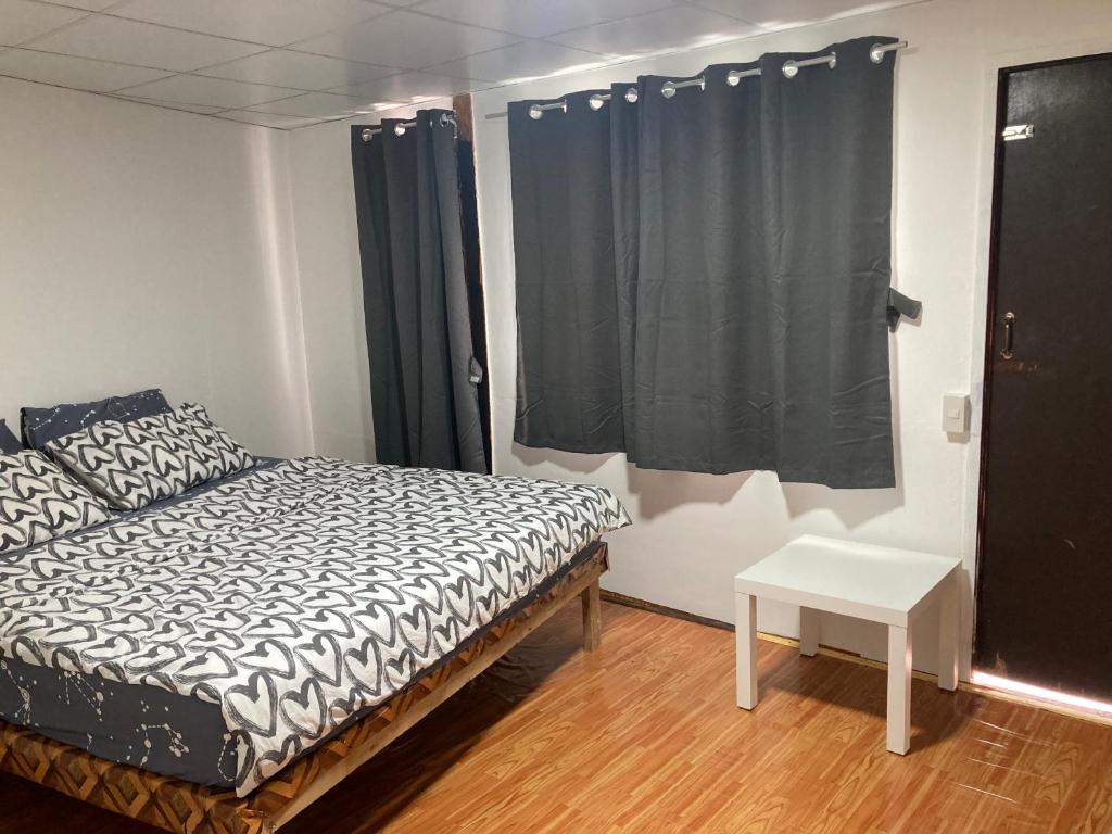 Postel nebo postele na pokoji v ubytování Baan na home stay