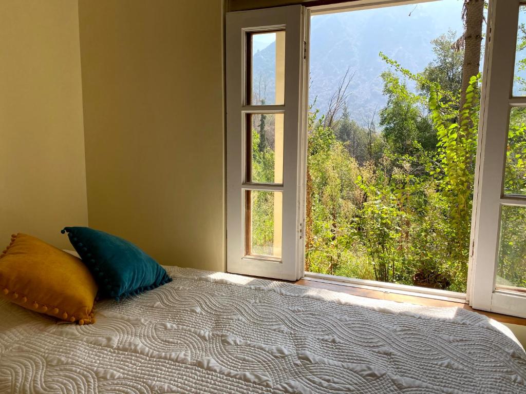 Voodi või voodid majutusasutuse El Arroyo Apart Hotel toas
