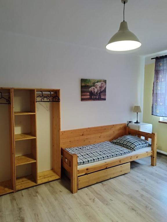Postel nebo postele na pokoji v ubytování Ubytovna-Hostel- IMOS