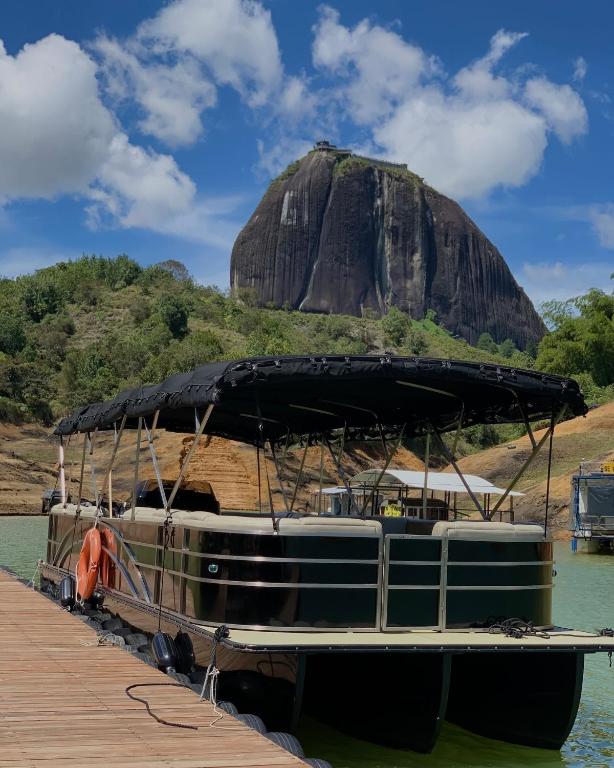 Paisaje cerca de este camping