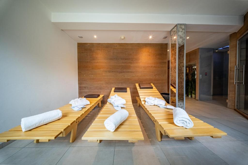 Lázně a/nebo wellness v ubytování Hotel Piz St. Moritz