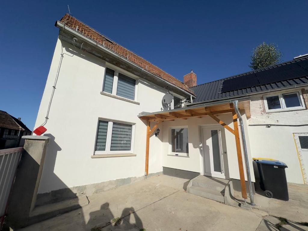 Bygningen som pensionatet ligger i