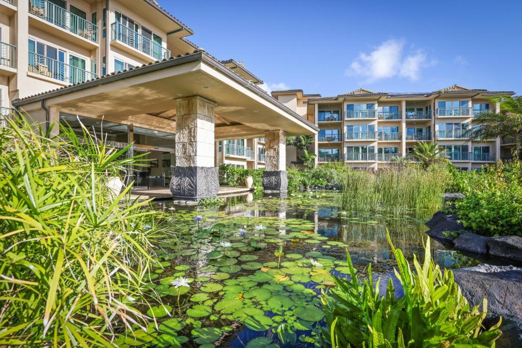 Zahrada ubytování Waipouli Beach Resort and Spa Kauai by OUTRIGGER