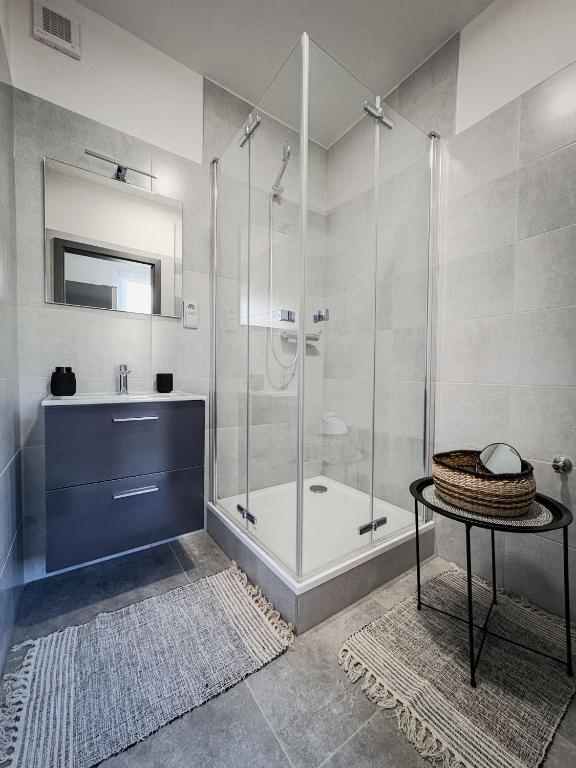 Koupelna v ubytování apartmán Sirka Sušice