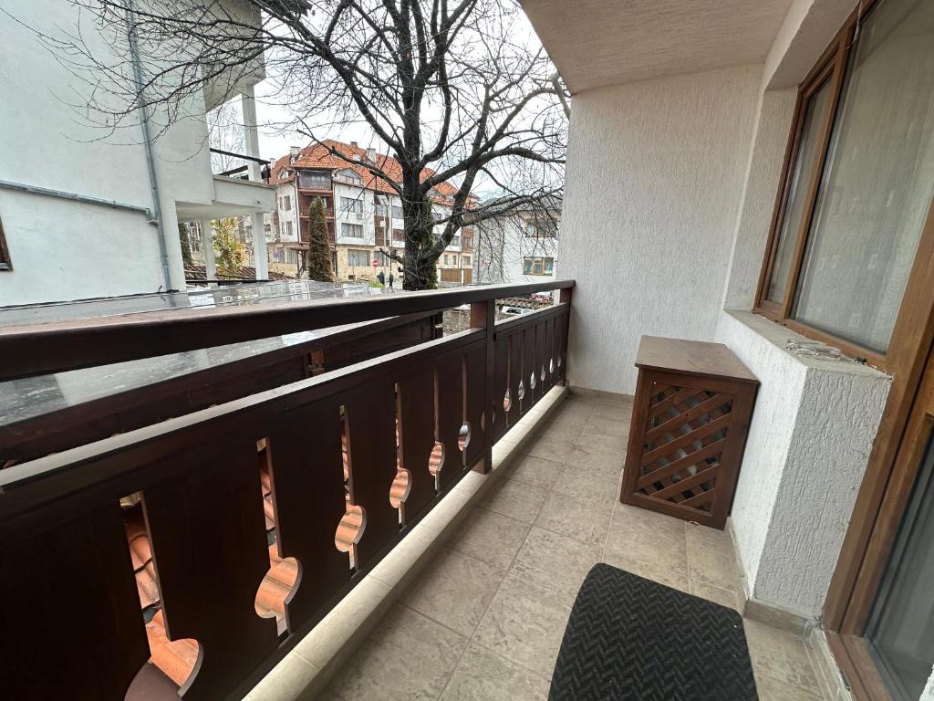Balkón nebo terasa v ubytování Guest House Koncheto