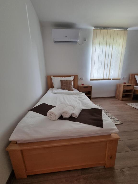 Krevet ili kreveti u jedinici u objektu Apartmani - Kladovski Konak