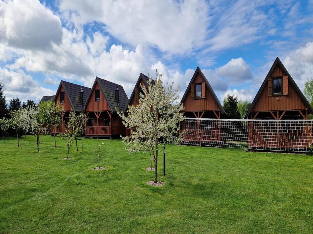 Vonkajšia záhrada v ubytovaní Holiday homes with shared pool, Kolczewo