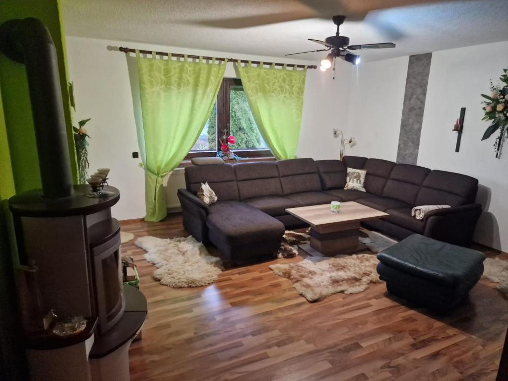 Posezení v ubytování Haus Anicka zum Bömerwaldjeti