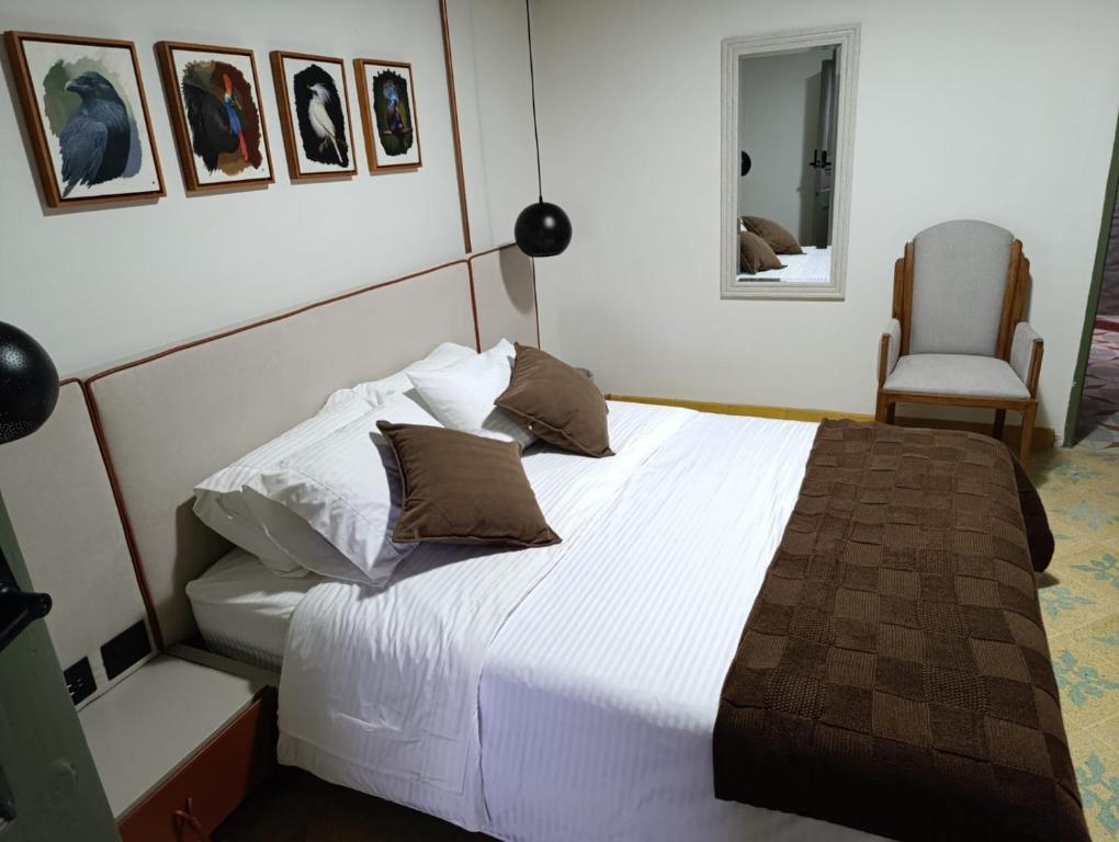 Letto o letti in una camera di HOTEl NUSS