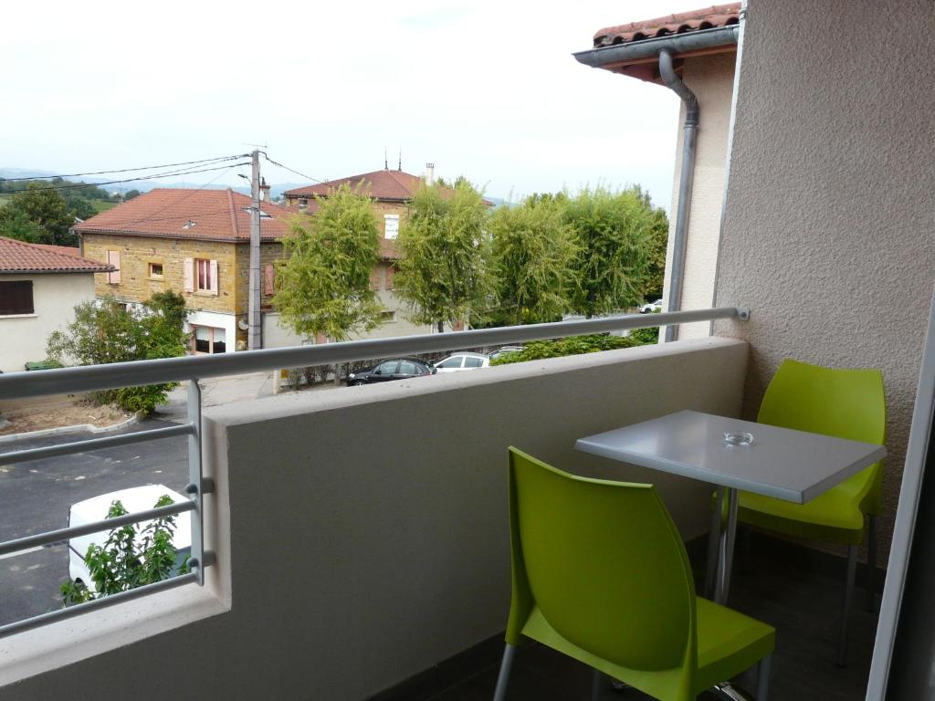 Balkón nebo terasa v ubytování Hotel Le Chatard