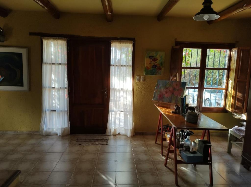 Posezení v ubytování Casa La Naranja