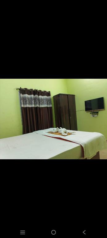 TV a/nebo společenská místnost v ubytování Hotel Siddhi