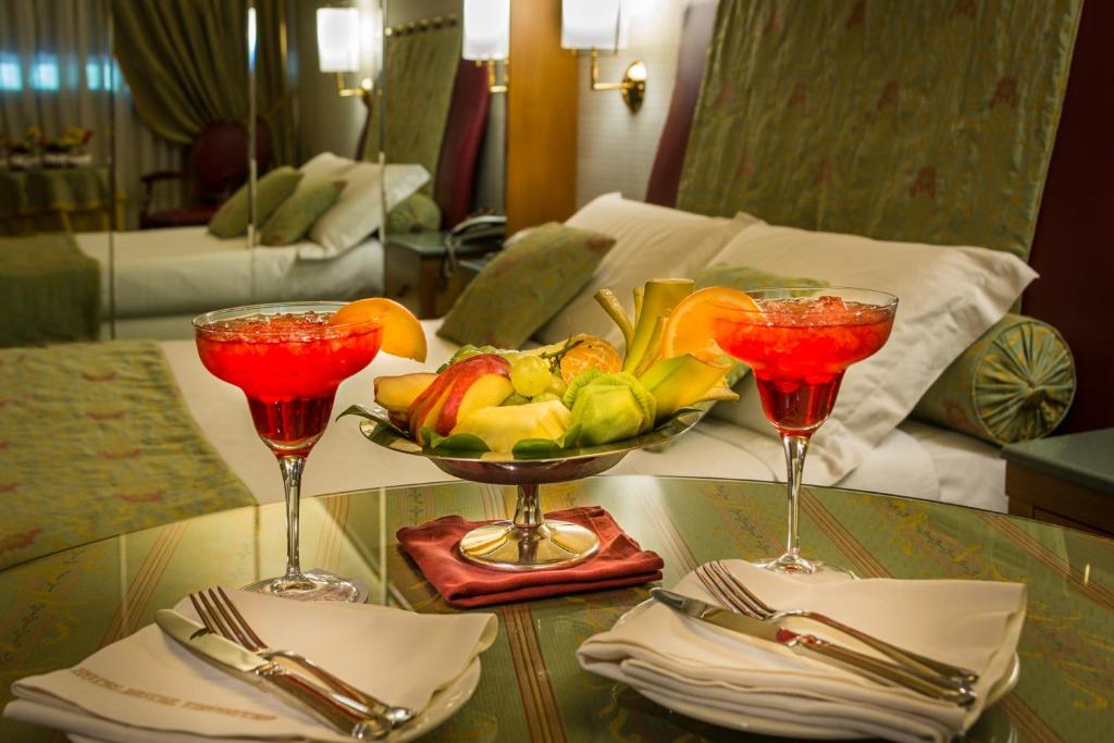 Posezení v ubytování Hotel Motel Visconteo
