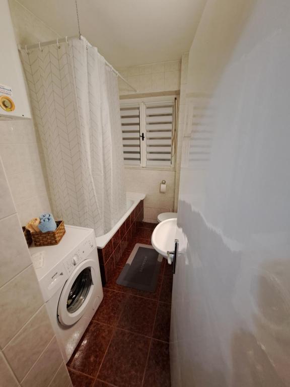 Koupelna v ubytování Apartman Dream M Zaječar