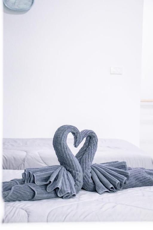 Postel nebo postele na pokoji v ubytování Relax home