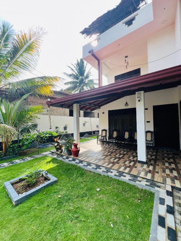 Zahrada ubytování JO Residence - Tangalle