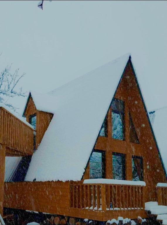 Garden Cottages v zimě