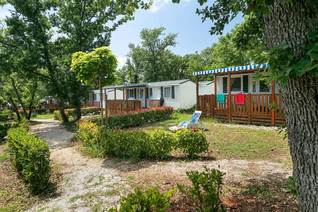 Zahrada ubytování Albatross Mobile Homes on Solaris Camping FKK-Naturist