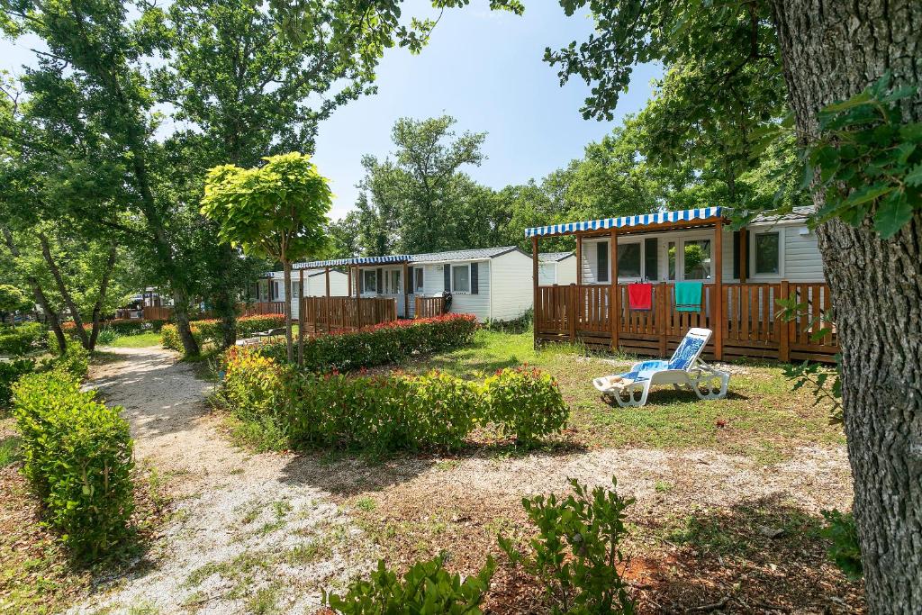 Zahrada ubytování Albatross Mobile Homes on Solaris Camping FKK-Naturist