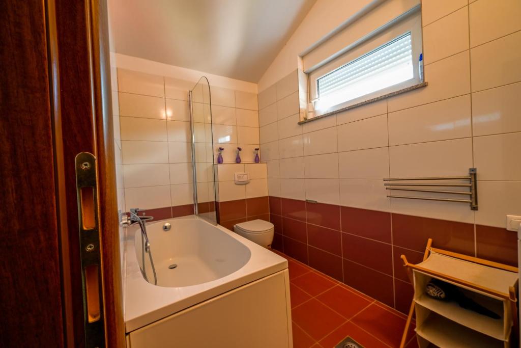 Koupelna v ubytování Villa Margherita