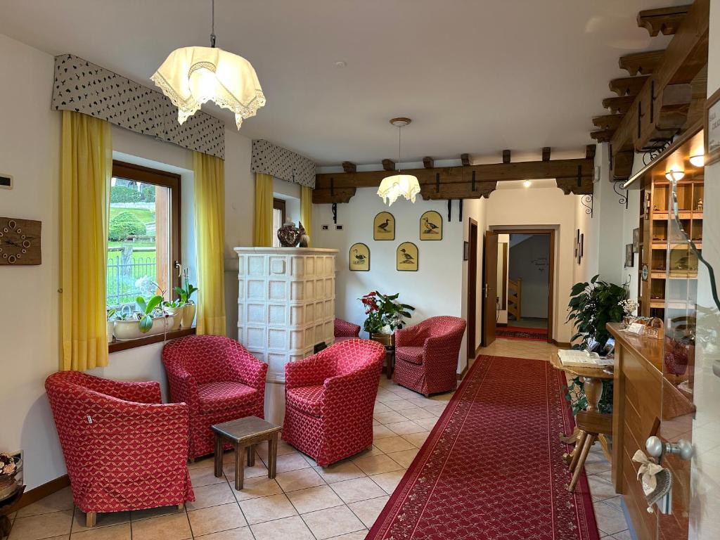 Posezení v ubytování Hotel Garnì Maffei