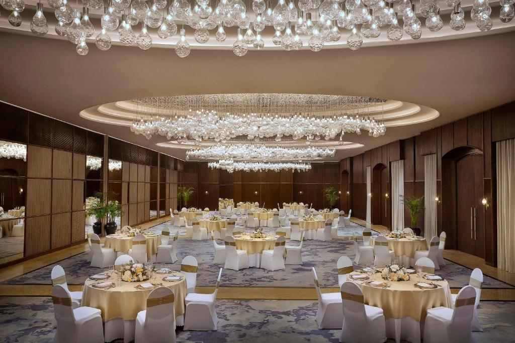 Restaurace v ubytování Shangri-La Eros New Delhi