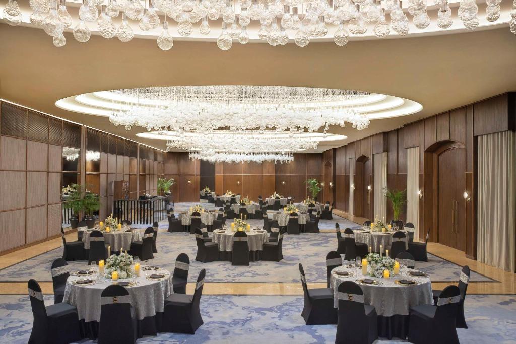 Restaurace v ubytování Shangri-La Eros New Delhi