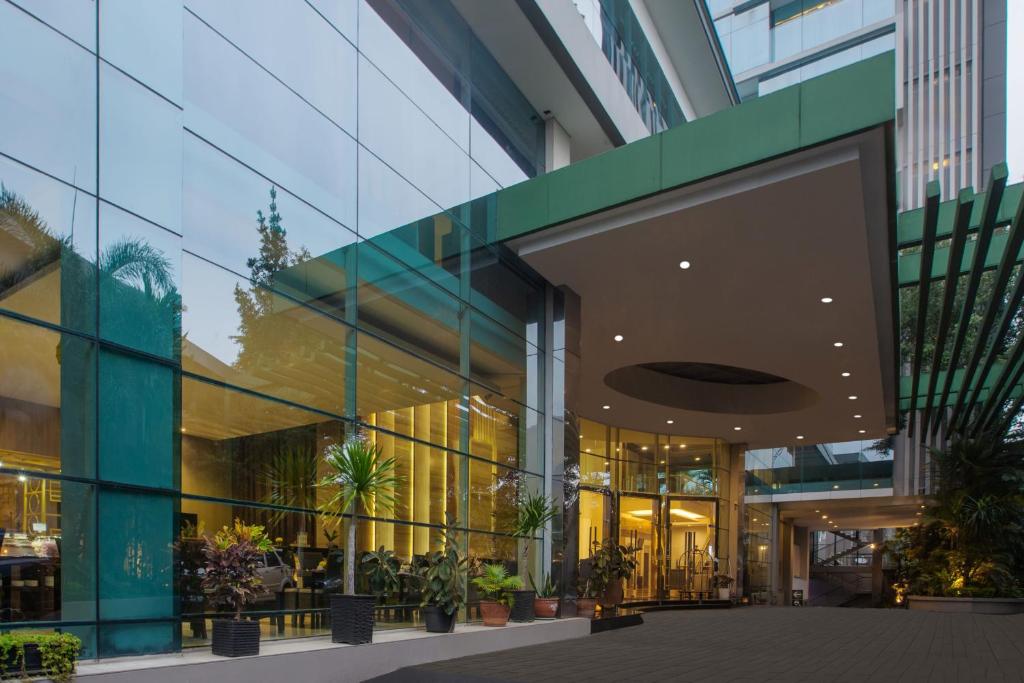 Budova, kde se hotel nachází