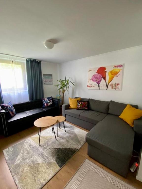 Posezení v ubytování Tannenhof Apartment