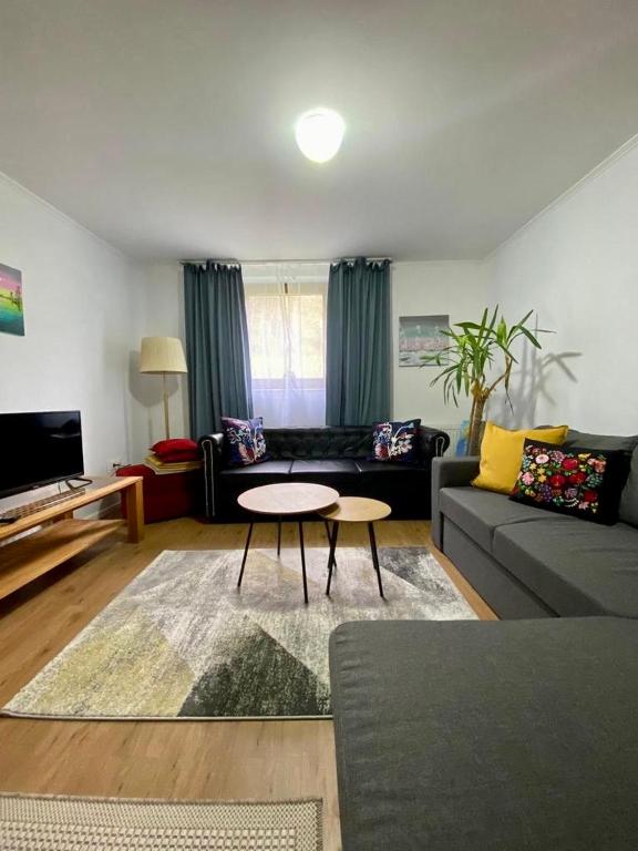 Posezení v ubytování Tannenhof Apartment