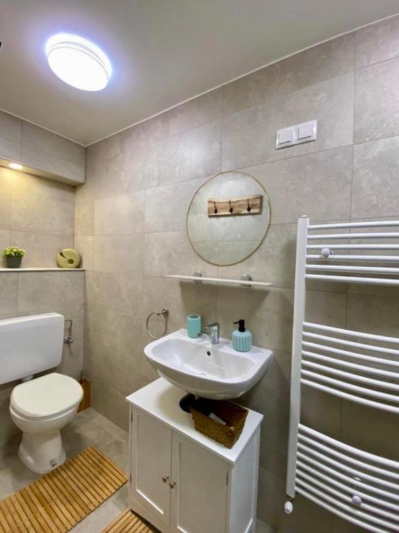 Koupelna v ubytování Tannenhof Apartment