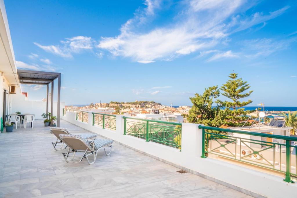 Curated visual reference: Fresh Look at Lilys Penthouse In The Centre Of Rethymno With Private Parking