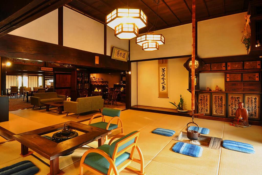 Koshi no yado Takashimaya的休息区