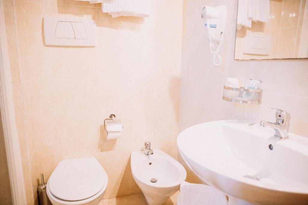 Koupelna v ubytování Magnolia Hotel Vieste