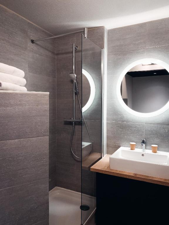 Koupelna v ubytování Ibis Styles Crolles Grenoble A41