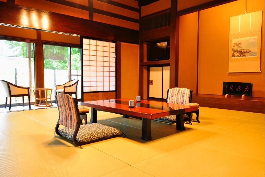Koshi no yado Takashimaya的休息区