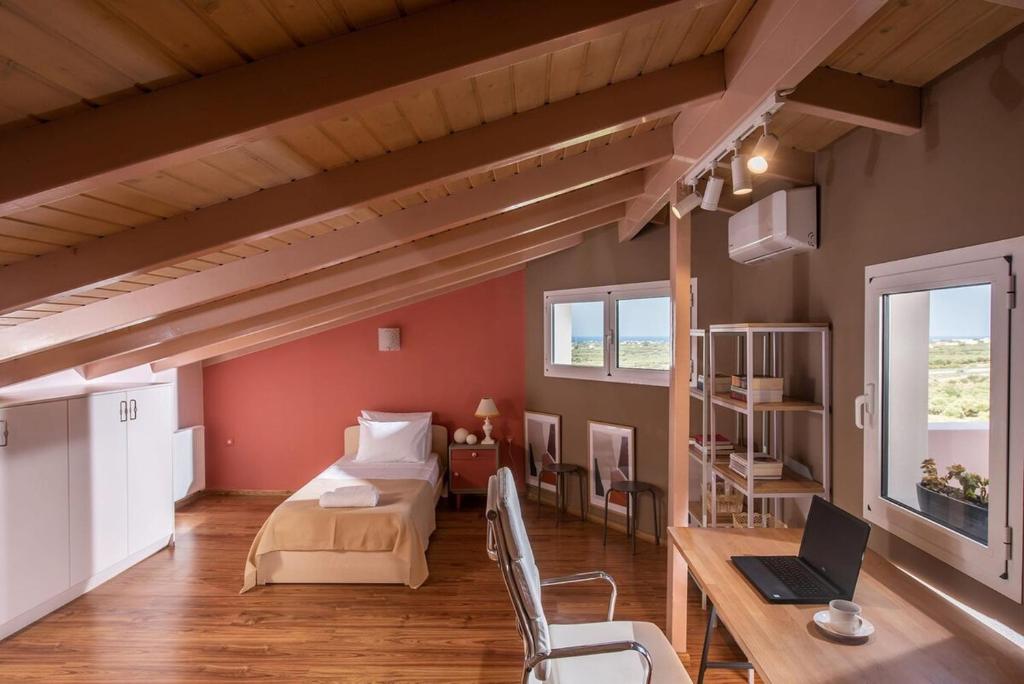 Kuchyň nebo kuchyňský kout v ubytování Villa Agriana Countryside
