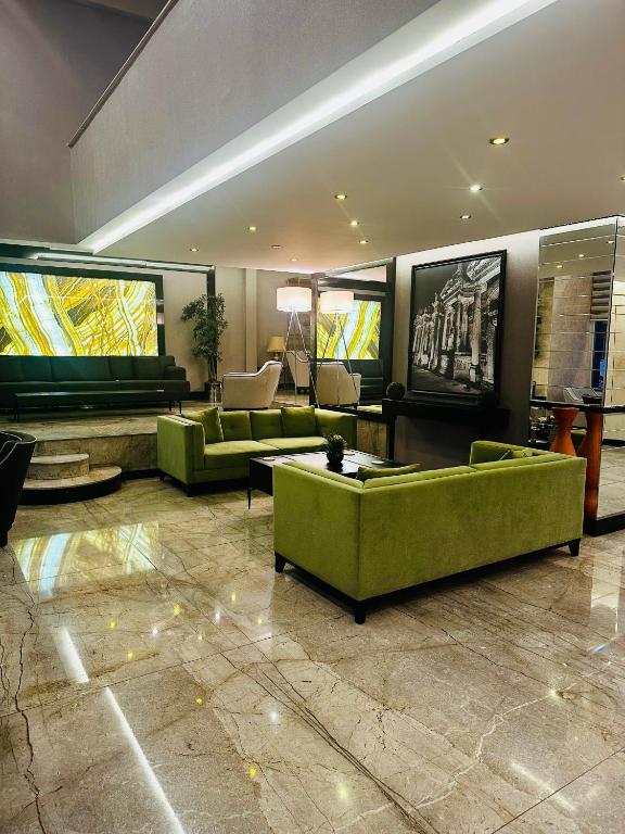 Posezení v ubytování Laodikya Hotel