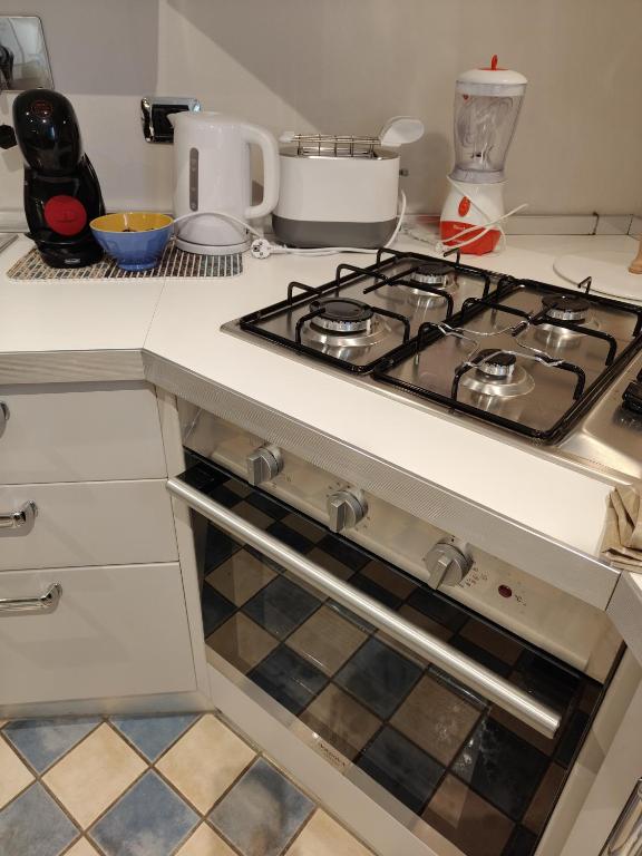 Kuchyň nebo kuchyňský kout v ubytování "Il Pollaio" guests house