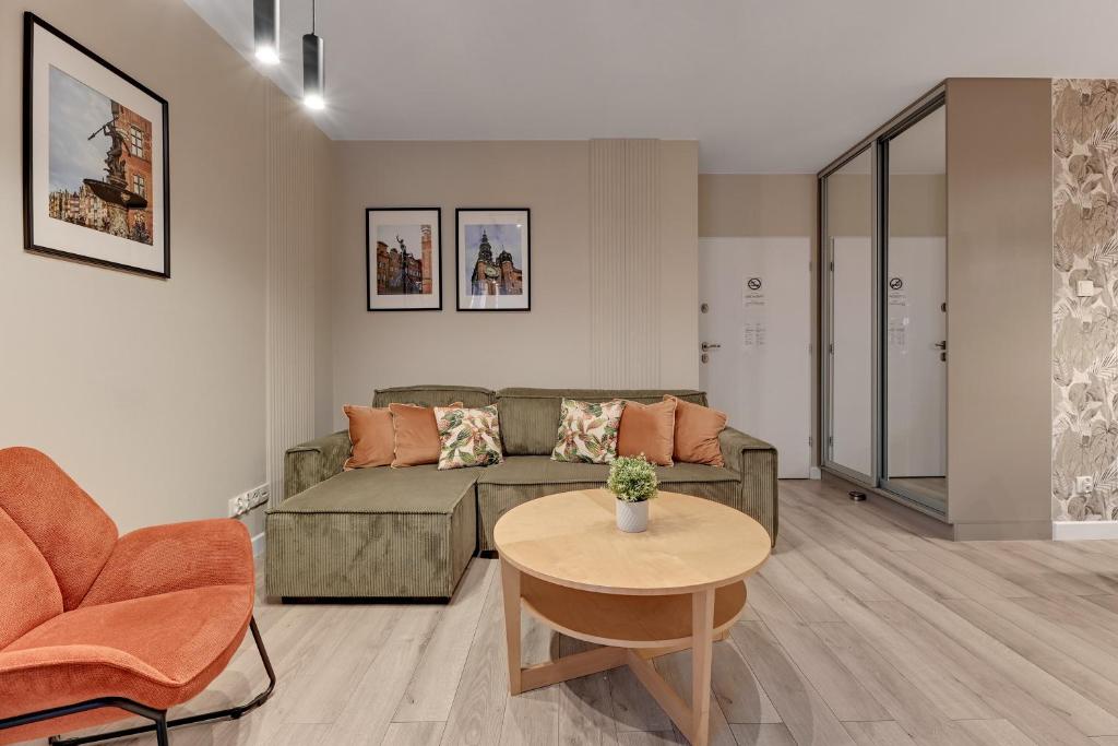 Posedenie v ubytovaní Staywin Apartments Chmielna Park