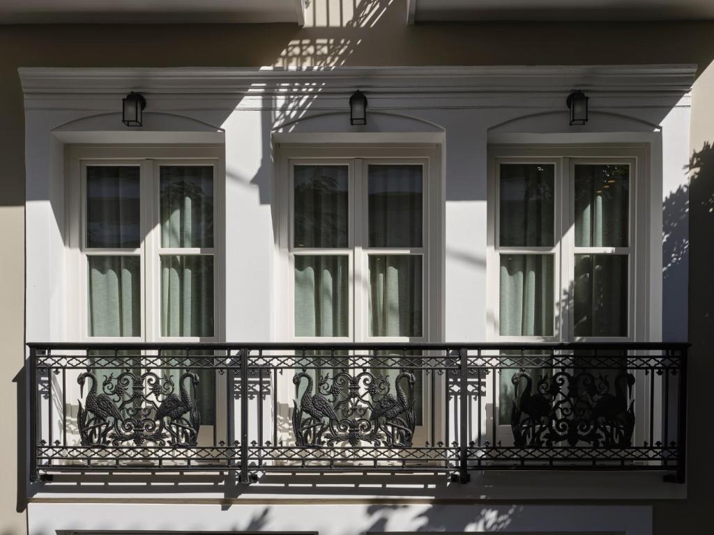 Balkón nebo terasa v ubytování Doryssa Method Hotel