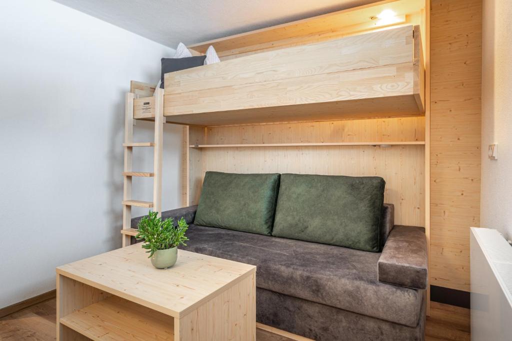 Posezení v ubytování Haus Gstrein