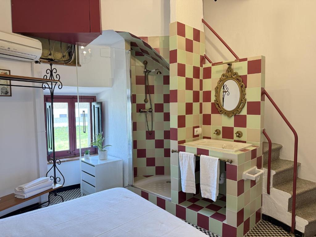Postel nebo postele na pokoji v ubytování Agi Torre Quimeta Apartments