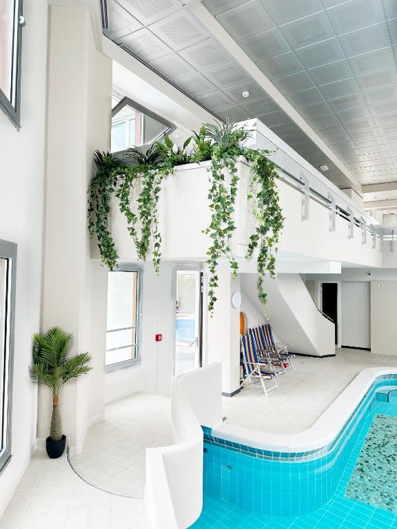 Bazén v ubytování HOTEL la SERENISSIMA TERME & SPA nebo v jeho okolí