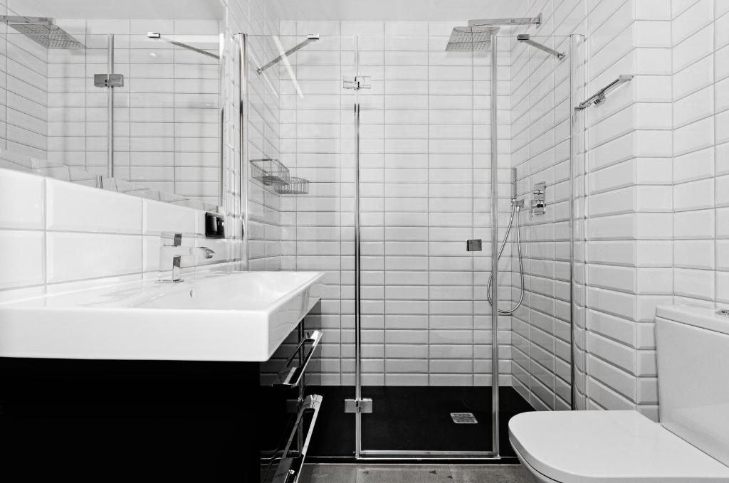 Kúpeľňa v ubytovaní Apartament Świerkowy